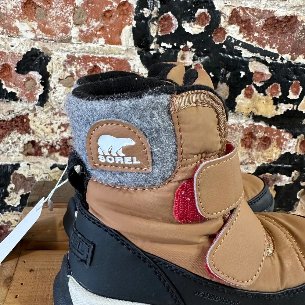 Sorel Waterproof Brown Winter Snow Boots Toddler 9 Classic